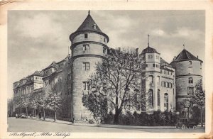 A222 Germany Stuttgart Old Castle vintage postcard