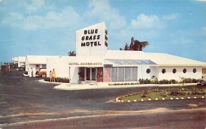 Blue Grass Motel On the Ocean Front Miami FL