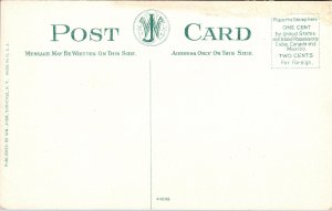 Postcard NY Norwich Broad Street Noroth