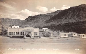 Salt River Bridge Arizona Jimana Inn Cabins Gas Station Real Photo PC AA98512