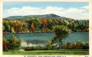 NH - Mt Monadnock  from Cummings Pond, Keene