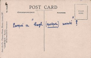 Black Cat Family, Kittens, Anthropomorphic, Fireplace, Humor 1920?