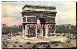 Postcard Modern Marvels Paris and La Place and L & # Triumph 39Arc of & # 39E...