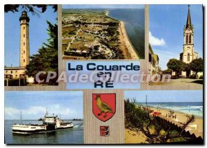 Postcard Modern I'Ile De Re La Couarde Lighthouse Whales