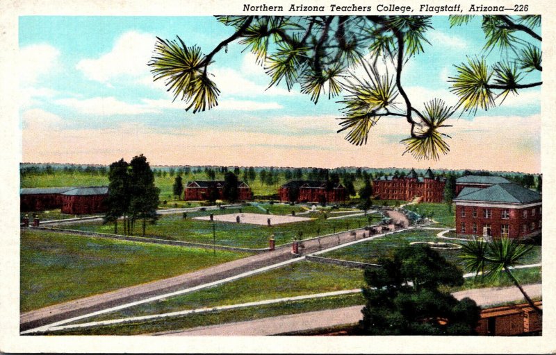 Arizona Flagstaff Northern Arizona Teachers College Curteich