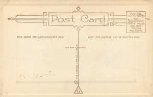 Halloween, Two Pumpkin Heads Dancing, Gibson Art