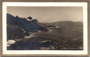 Pillsbury Real Photo Postcard 1916 Monterey Coastline of California~3327