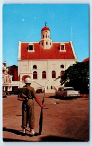 Protestant Church Fort Amsterdam CURACAO Netherlands West Indies Postcard