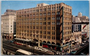 1963 Pickwick Motor Hotel San Francisco California Street View Posted Postcard