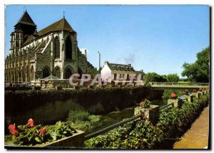 Modern Postcard Pont l'Eveque Calvados Church