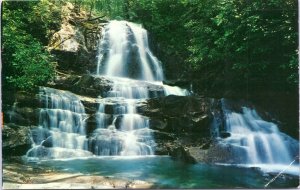 Postcard TN Great Smoky Mountain - Laurel Falls