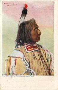 NATIVE AMERICAN-CHIEF RED CLOUD-SIOUX-MAIL 1905-R23155