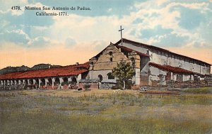 Mission San Antonio de Padua San Antonio CA