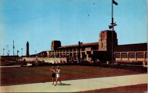 Vtg Jones Beach East Bathhouse Wantagh Long Island New York NY Unused Postcard