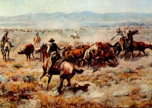 Roundup By Charles Marion Russell