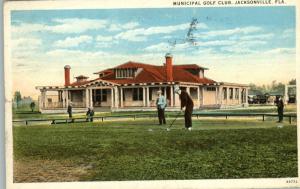 Jacksonville FL Golf Club c1910 Postcard