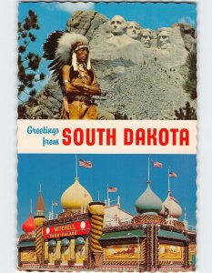 Postcard Greetings From South Dakota