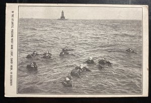 Mint USA Advertising Postcard International Life Suit Corp Warm Life Preserver