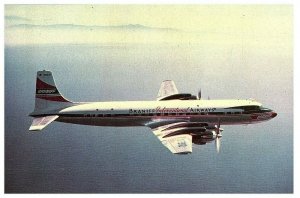 Braniff International Airways Douglas DC-7C Postcard 1956