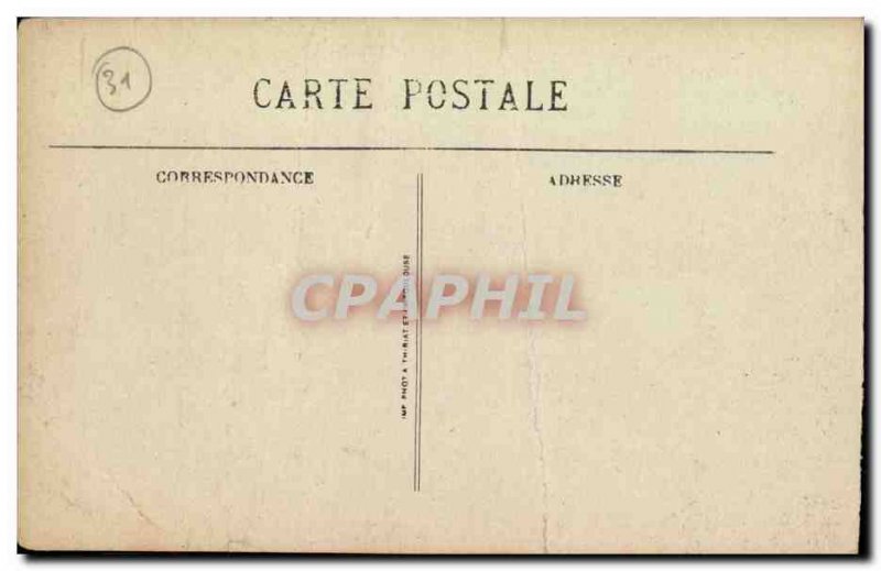 Postcard Old Toulouse Panoramic