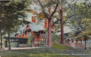 Connecticut  Hartford Mark Twain's Residence Farmington Avenue 1911