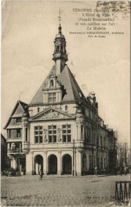 CPA PERONNE - L'Hotel de Ville (120829)