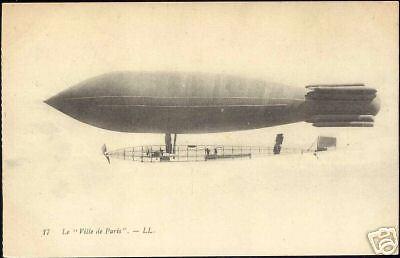 Zeppelin, Airship Ville de Paris (ca. 1910) L.L.