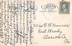 Chicora Pennsylvania Pine Run Railroad Train Vintage Postcard KK148