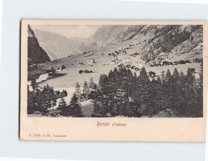 Postcard Randa Switzerland