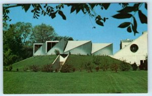 BENET LAKE, Wisconsin WI ~ ST. BENEDICT'S ABBEY Church Kenosha County  Postcard