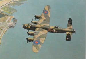 AVRO LANCASTER B.1 CITY OF LINCOLN AIRCRAFT - Vintage POSTCARD