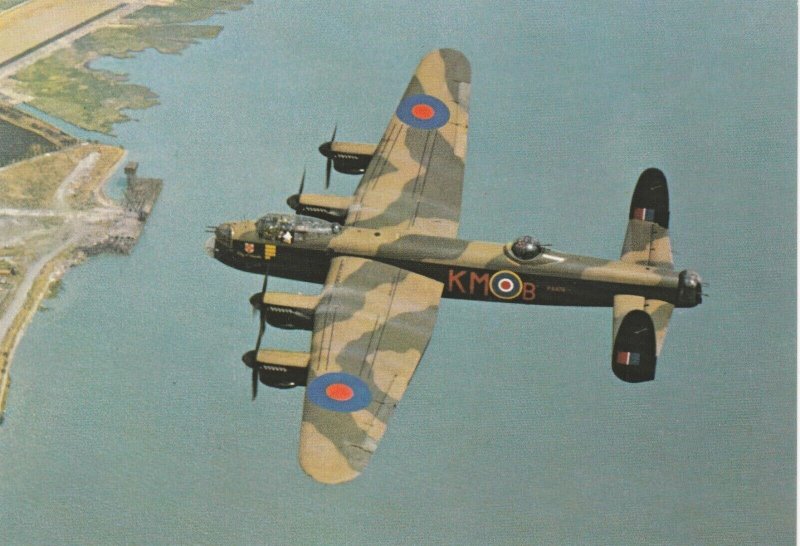 AVRO LANCASTER B.1 CITY OF LINCOLN AIRCRAFT - Vintage POSTCARD