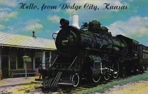 Kansas Dodge City Boot Hill Museum Santa Fe Railway Locomotive No 1139