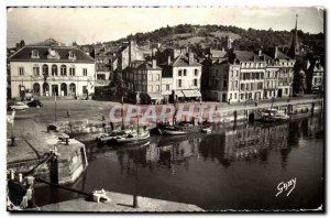 Modern Postcard Honfleur Saint Catherine Pier Perspective