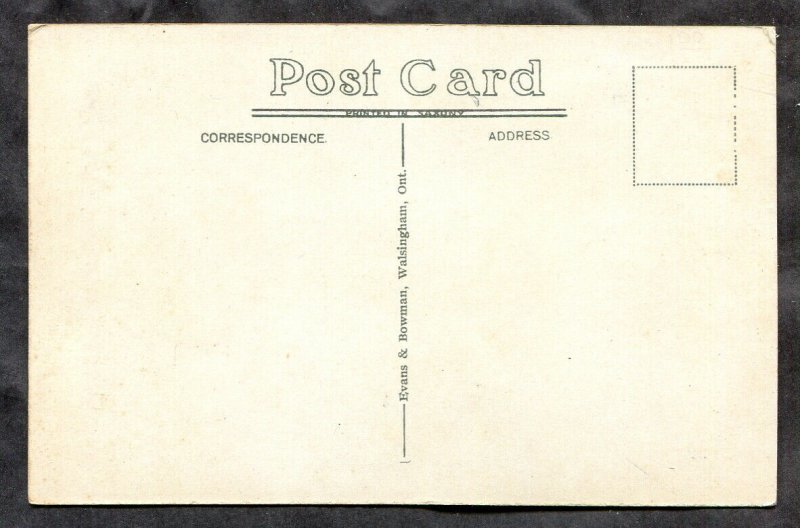 h2673 - SHELBURNE Ontario 1920s Church of England. Old Postcard