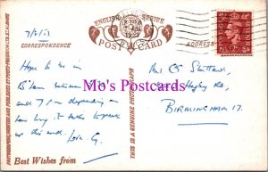 Worcestershire Postcard - Malvern, Priory Park. Real Photo, Posted 1953 -RS39345