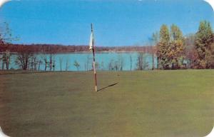 Watervliet Michigan Paw Paw Lake Golf Course Vintage Postcard K81798