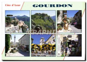 Postcard Modern Riviera Gourdon