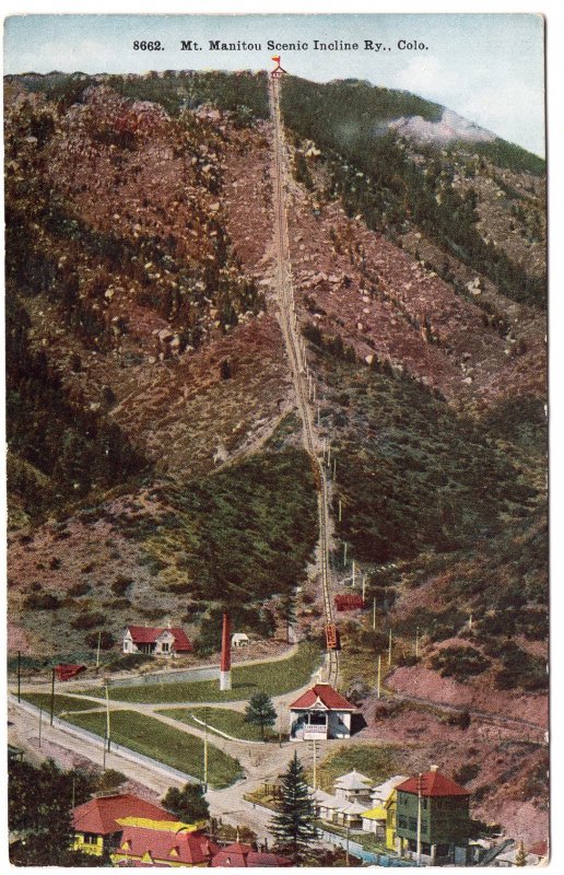 Mt. Manitou Scenic Incline Ry., Colo