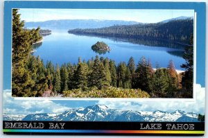 Postcard - Emerald Bay, Lake Tahoe - South Lake Tahoe, California