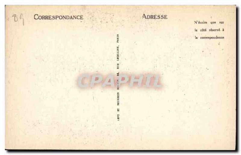 Old Postcard Auxerre La Cathedrale view rpise the Yonne edge