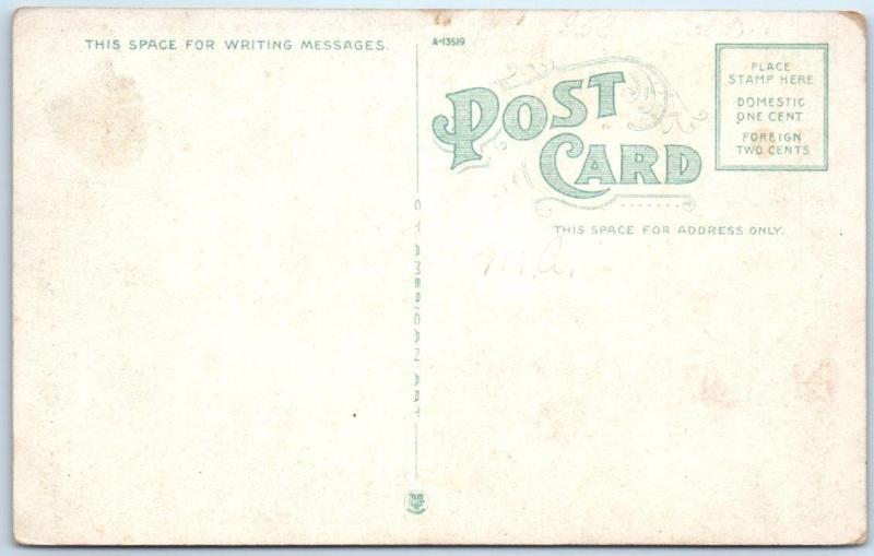 MIAMI, Florida  FL   Miami River  VIEW FROM BUDGE DOCK  ca 1920s   Postcard