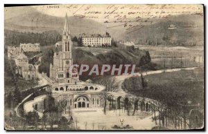 Old Postcard Lourdes