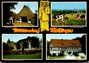 Germany Mettingen Multi View St Elisabeth Hospital Heimathaus and More 1986