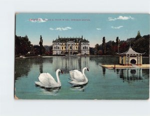 Postcard Grossen Garten, Palais U. Tiech Im Kgl., Dresden, Germany