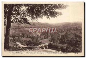 Old Postcard Vallee Creuse jack Busseau Viaduct Creuse on