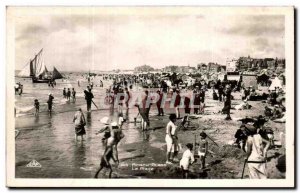 Old Postcard Berck Plage Beach