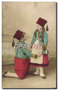 Old Postcard Children