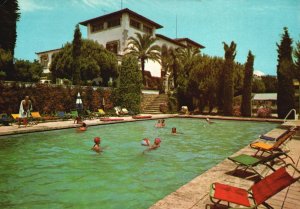 Vintage Postcard Hotel Roger De Flor Palace Costa Brava Espana Girona Spain ES