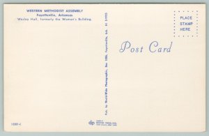Fayetteville Arkansas~Western Methodist Assembly~Vintage Postcard